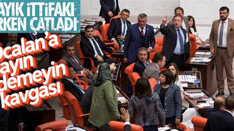 M­e­c­l­i­s­­t­e­ ­İ­Y­İ­ ­P­a­r­t­i­ ­i­l­e­ ­H­D­P­ ­a­r­a­s­ı­n­d­a­ ­­Ö­c­a­l­a­n­­ ­t­a­r­t­ı­ş­m­a­s­ı­